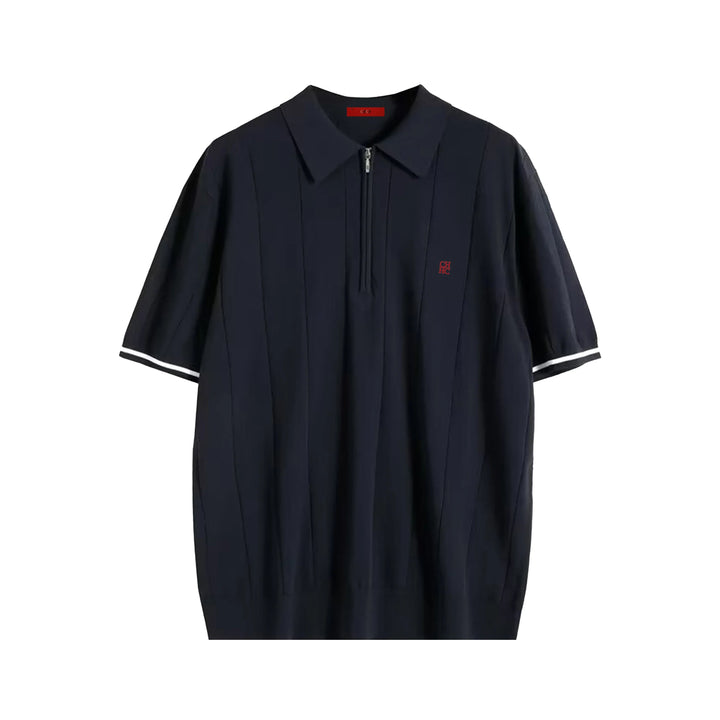 Valerio Zip-Collar Polo