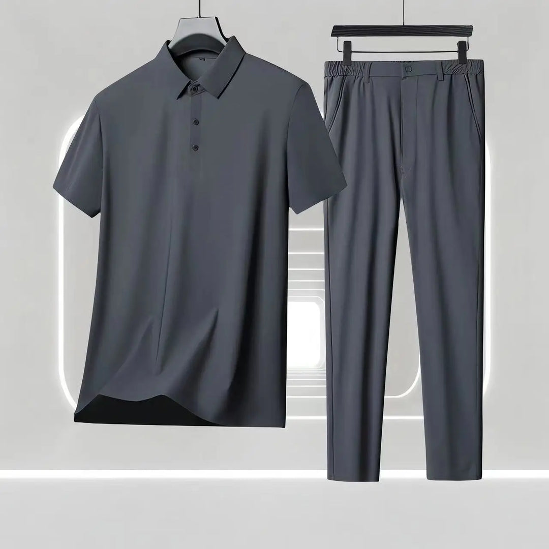 Noir Precision Polo Set