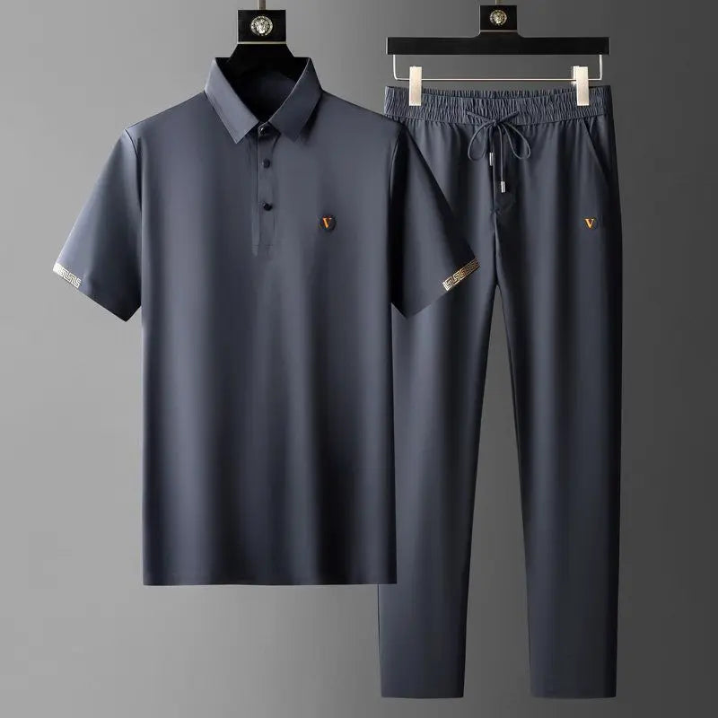 Refined Polo Lounge Set