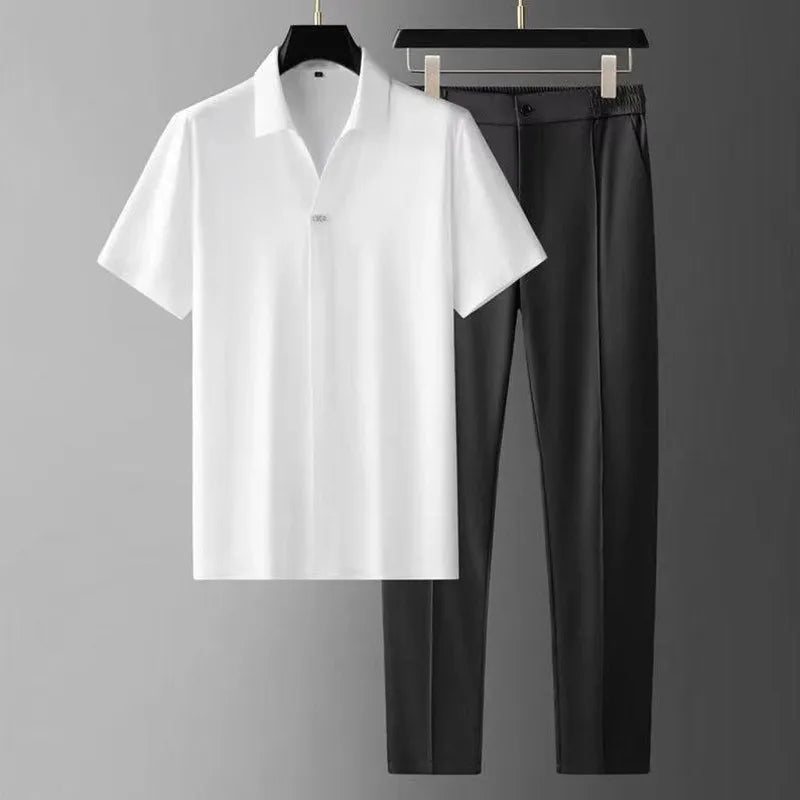 Luca Minimalist Polo Set