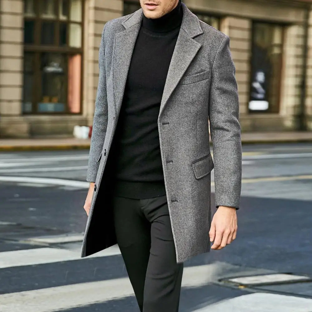 Luciano Classic Wool Overcoat