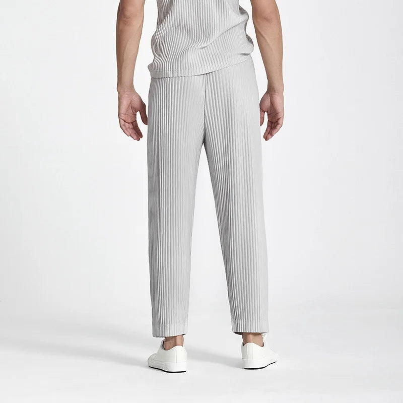 Textured Ribbed Pants