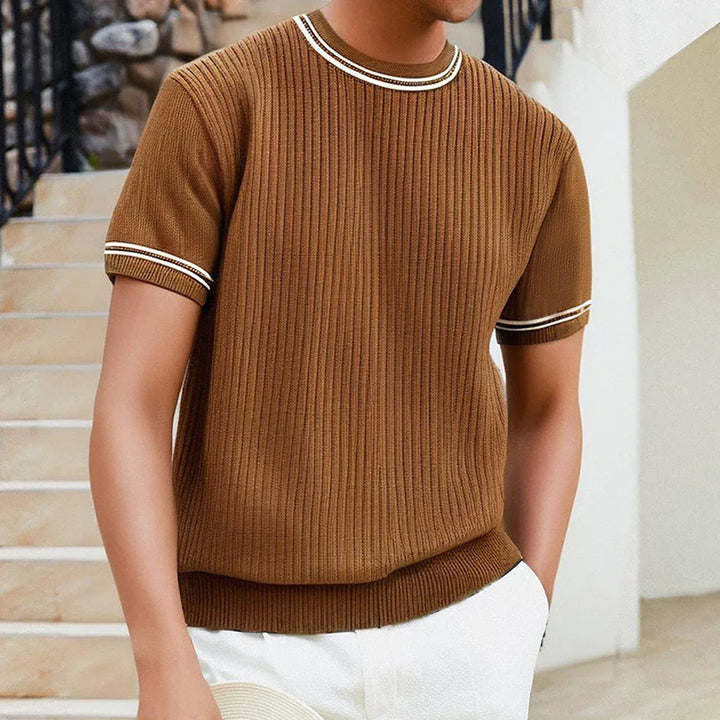 Heritage Ribbed Knit Tee