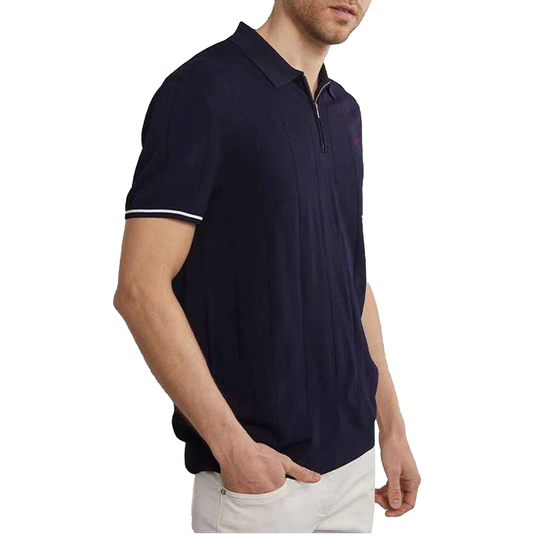 Valerio Zip-Collar Polo