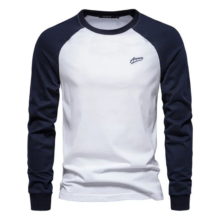 Maxwell Varsity Long Sleeve Shirt