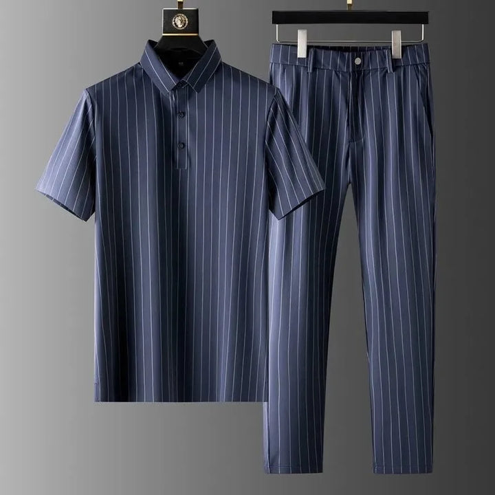 Monte Carlo Pinstripe Set