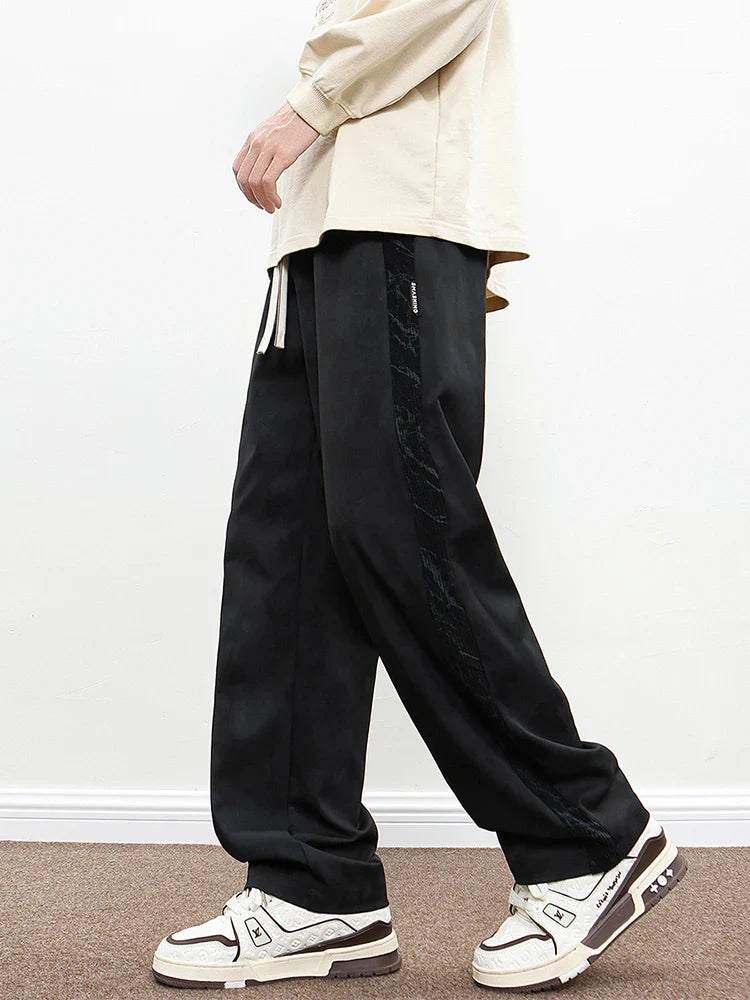 Asher Wide-Leg Track Pants