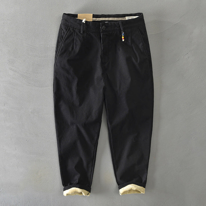 Milo Relaxed-Fit Fleece-Lined Chinos