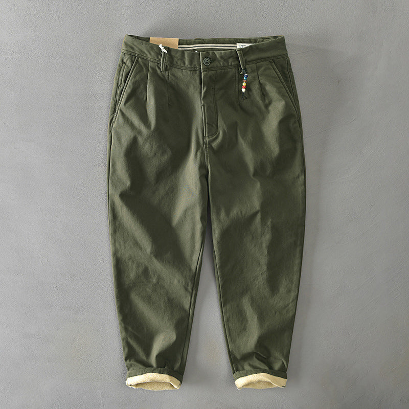 Milo Relaxed-Fit Fleece-Lined Chinos