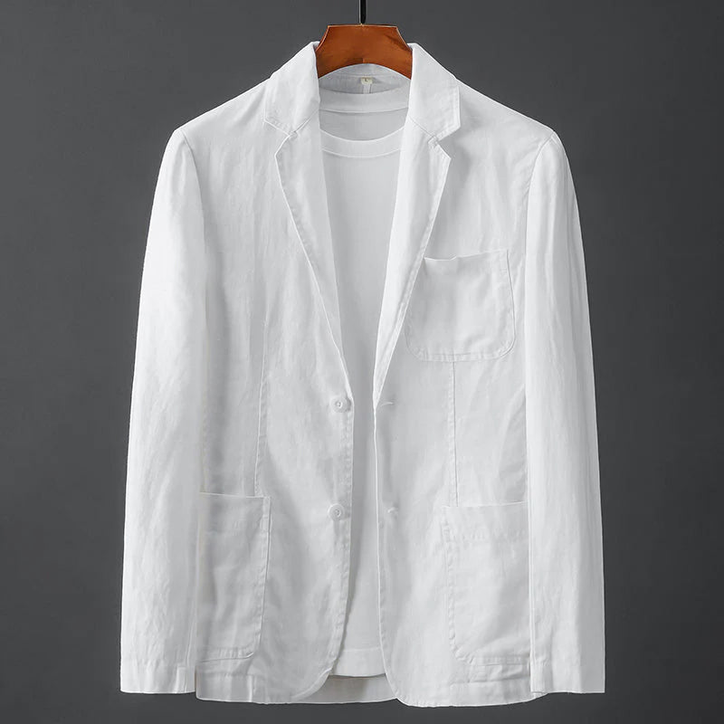 Coastal Linen Blazer