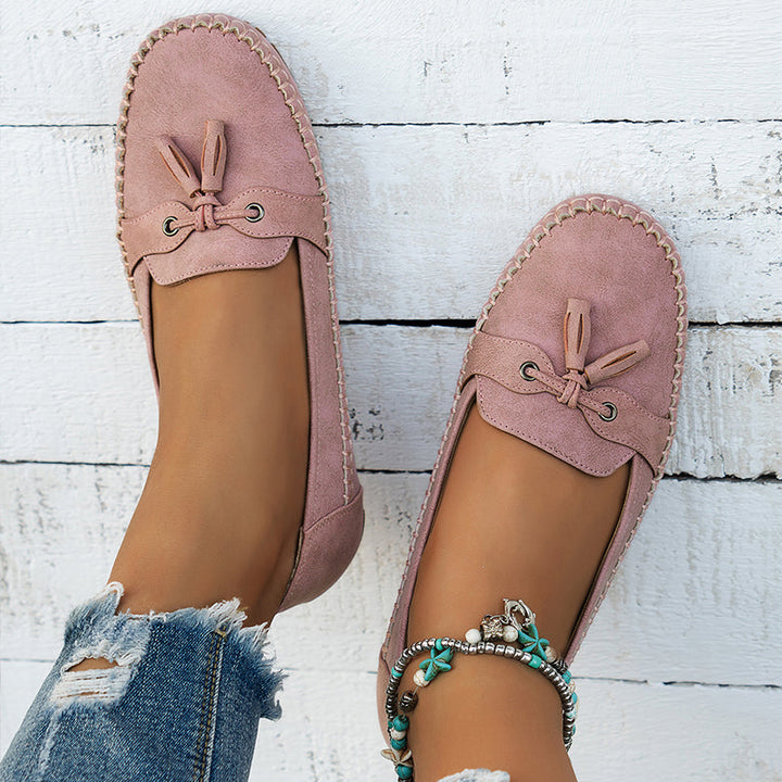 Victoria's Tassel Moc Loafers