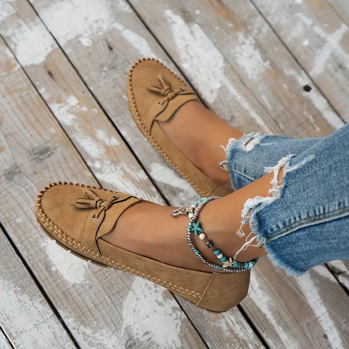 Victoria's Tassel Moc Loafers