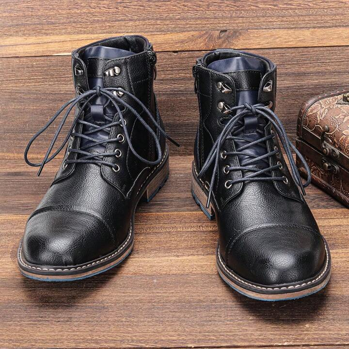 Bordeaux Heritage Leather Boots