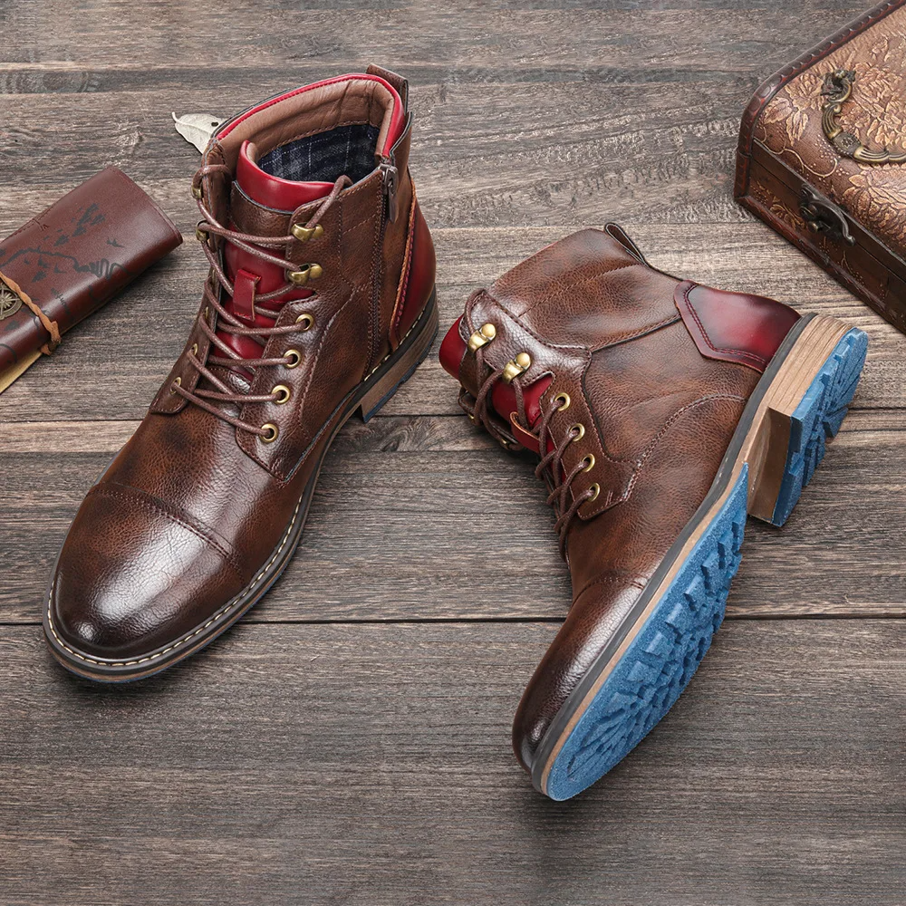 Bordeaux Heritage Leather Boots