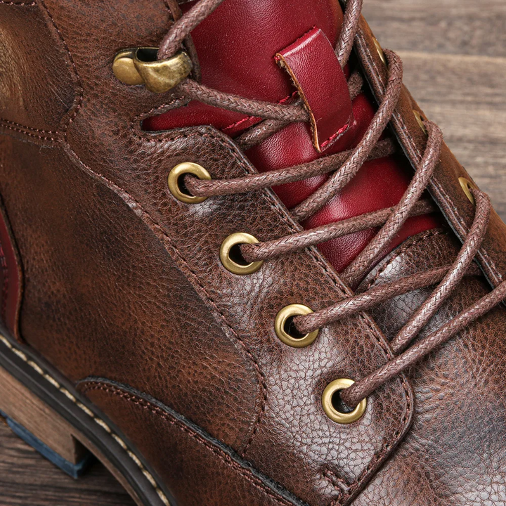 Bordeaux Heritage Leather Boots