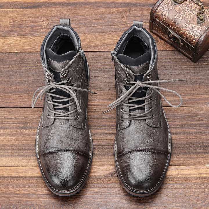 Bordeaux Heritage Leather Boots