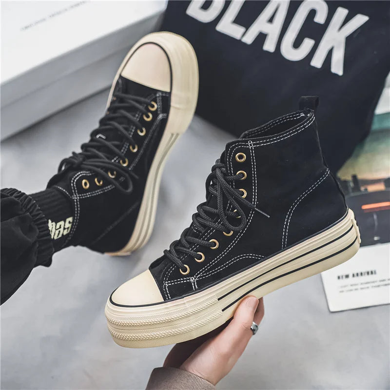 Rogue Suede Platform Sneakers