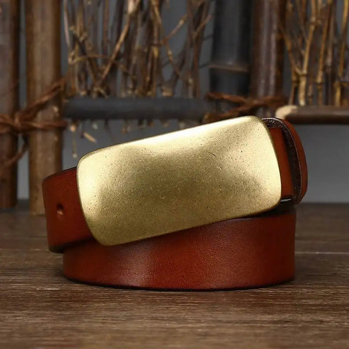 Hercules Brass Buckle Belt