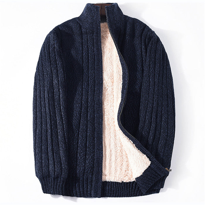 Everest Ribbed Zip Cardigan