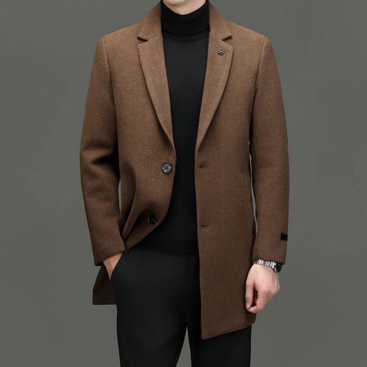 Harrington Wool Blend Overcoat