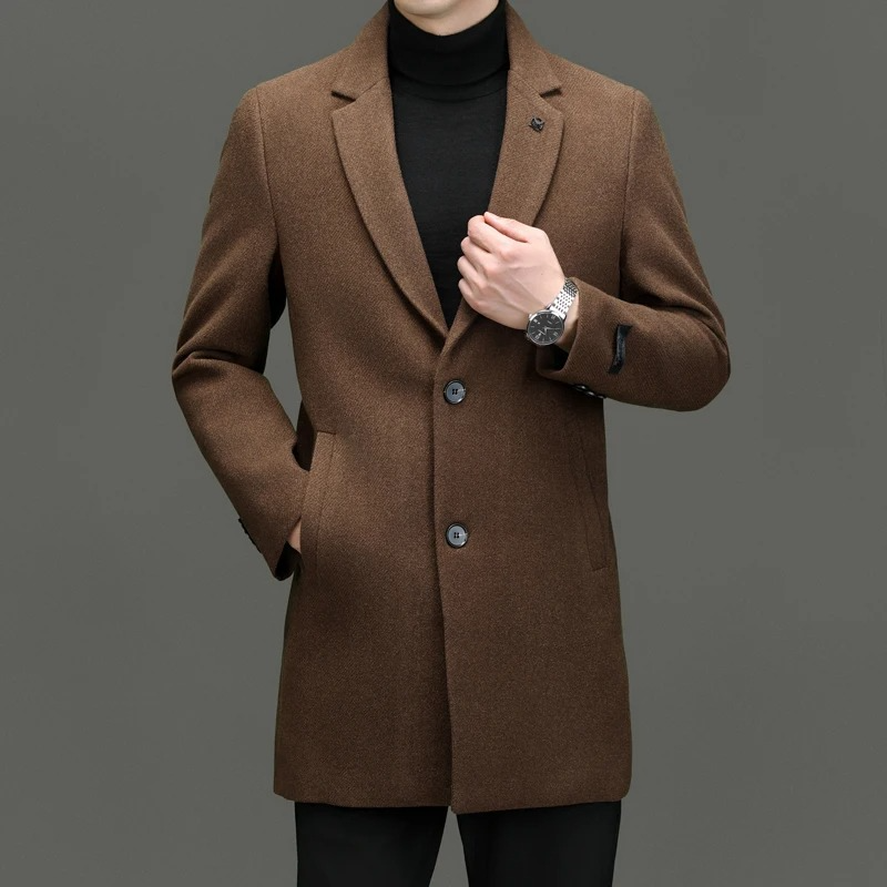 Harrington Wool Blend Overcoat