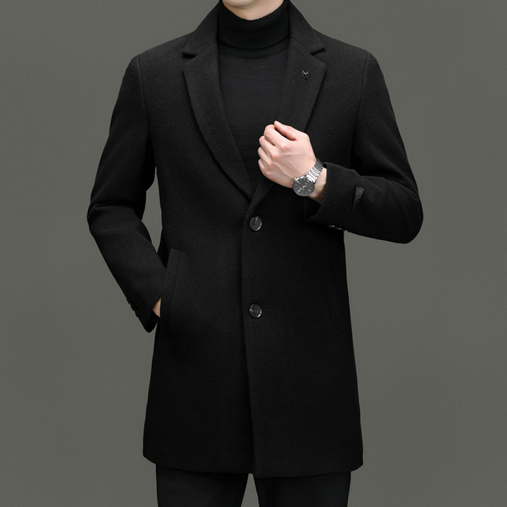 Harrington Wool Blend Overcoat