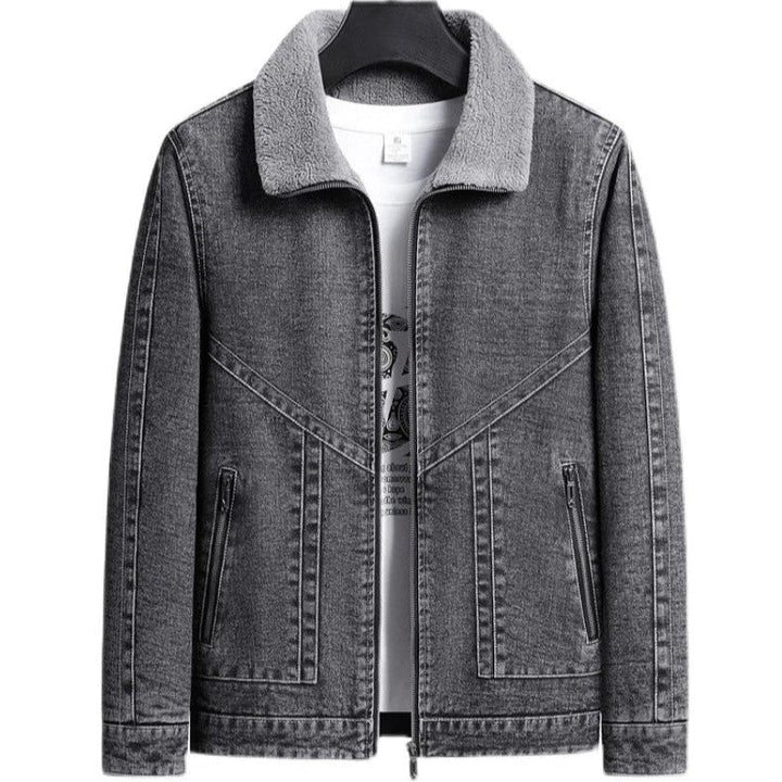 Asher Sherpa-Lined Denim Jacket