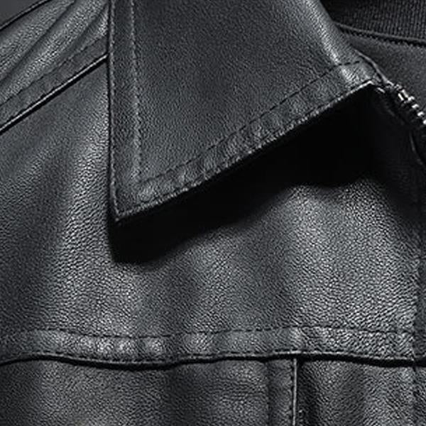 Midnight Edge Leather Jacket