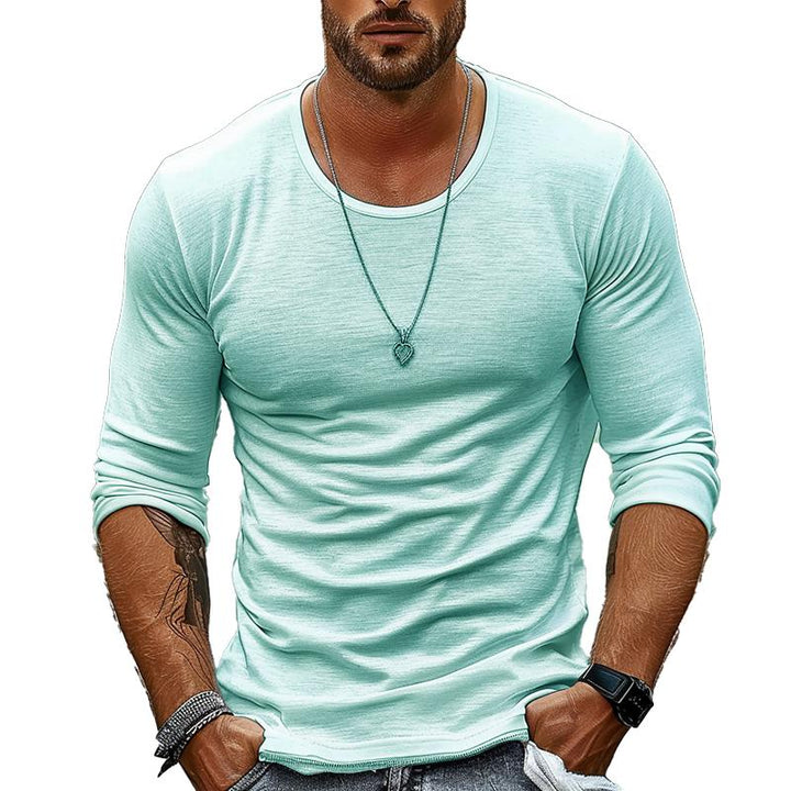 Luca Ferarro Fitted Long-Sleeve Shirt