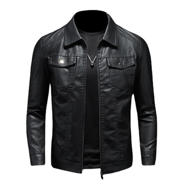 Midnight Edge Leather Jacket