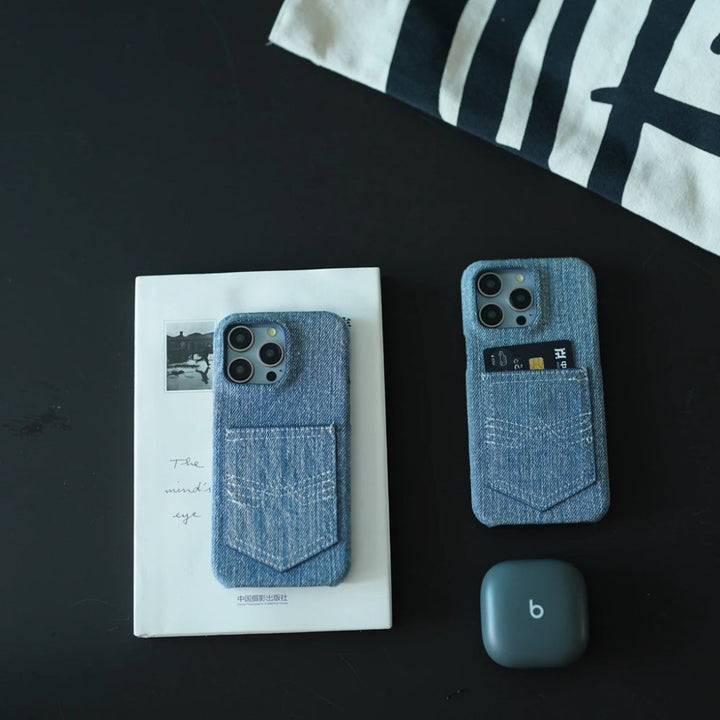 Dione Denim iPhone Case