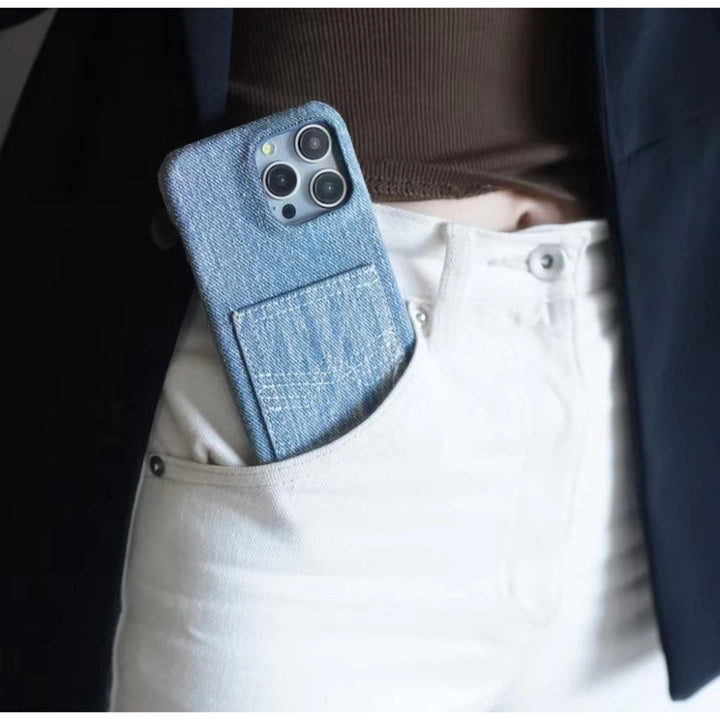 Dione Denim iPhone Case