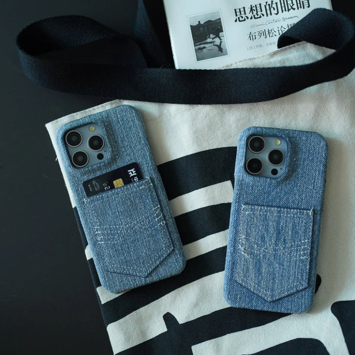 Dione Denim iPhone Case