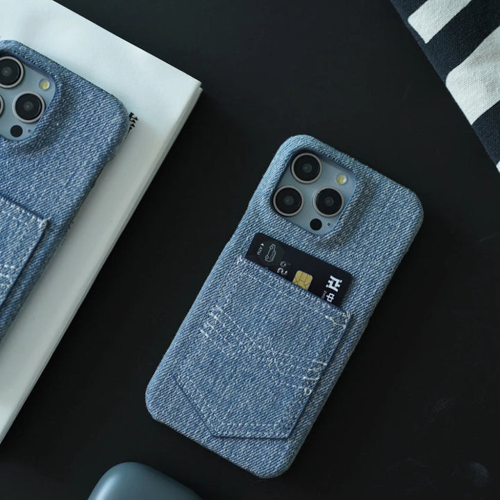 Dione Denim iPhone Case