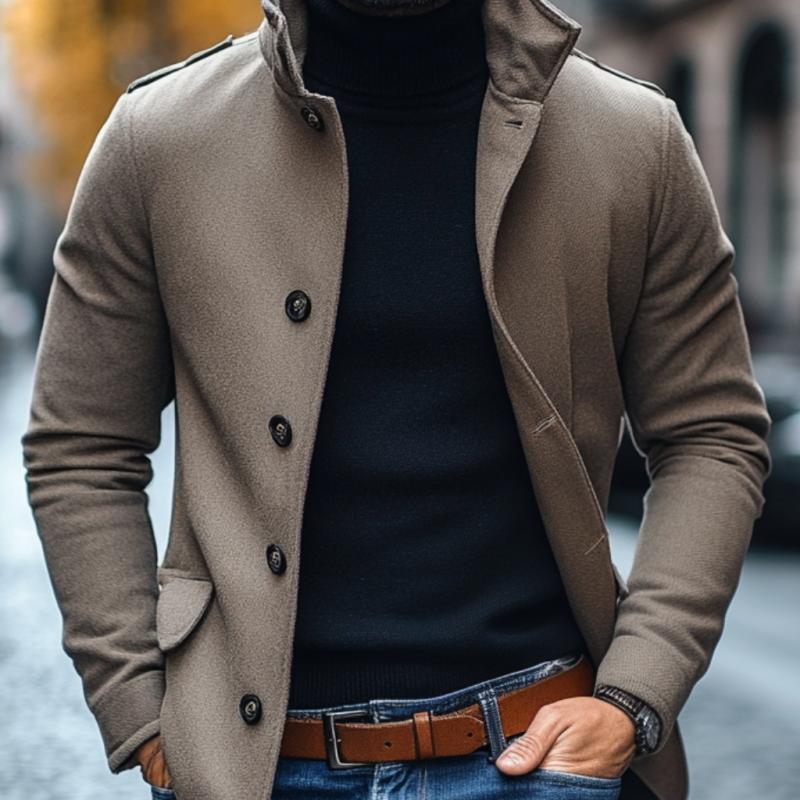 Metropolitan Wool-Blend Coat