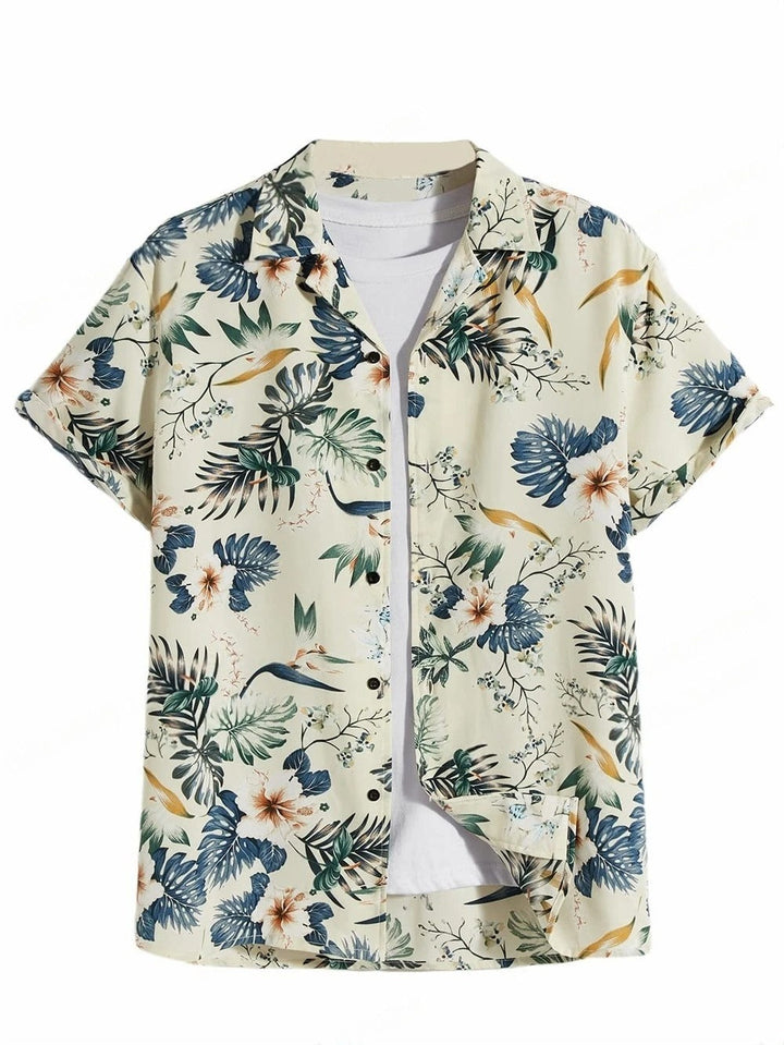 Luca Ferarro Floral Button-Up Shirt