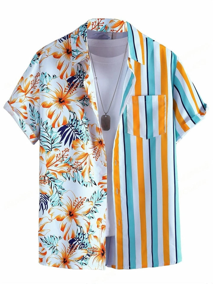 Luca Ferarro Floral Button-Up Shirt