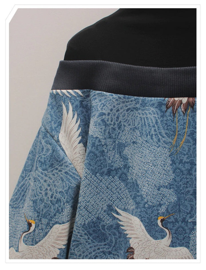 Kyoto Crane Knit Sweater